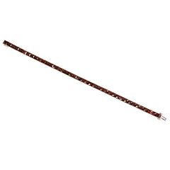Art Deco garnet line bracelet, Oscar Heyman