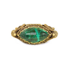 Antique Egyptian Revival poison ring, Marcus & Co.