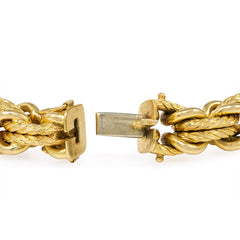 Gold fancy link chain