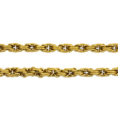 Gold fancy link chain