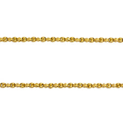 Antique gold oval chain