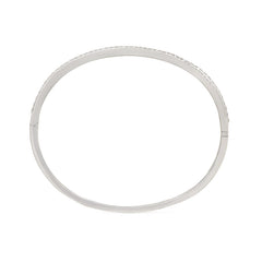 Estate tapered undulating diamond bracelet