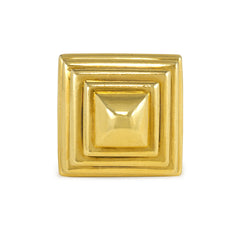 Gold ziggurat ring, Aldo Cipullo for Cartier