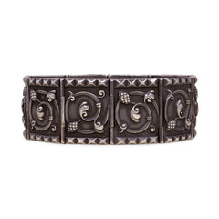 Superb pair of antique bracelets, Wièse