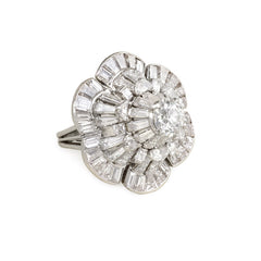 Diamond cocktail ring, Oscar Heyman