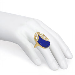 Diamond and lapis ring, Bulgari