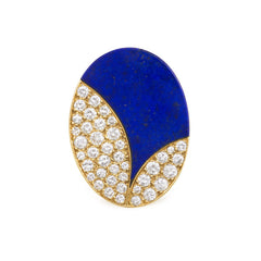 Diamond and lapis ring, Bulgari