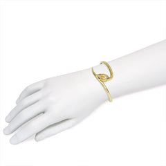 Gold serpent bangle, France