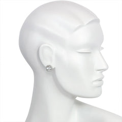1930s white gold and diamond stud earrings, Boivin
