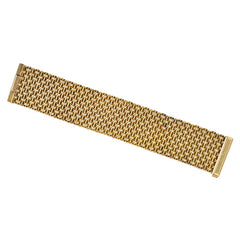Wide antique gold bracelet, Austro-Hungarian