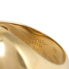 Circular gold ring, Cartier