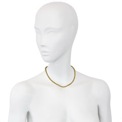Antique cannetille gold and enamel necklace