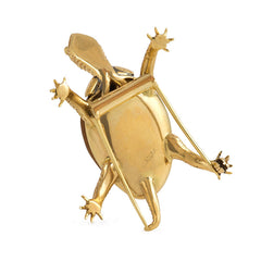 Retro turtle brooch, Verdura