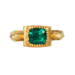 Antique gold and enamel Egyptian Revival ring