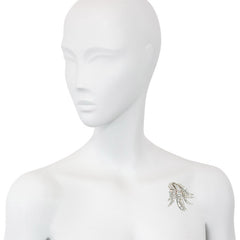 Retro diamond spray brooch