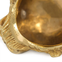 Gold lion ring, Van Cleef & Arpels