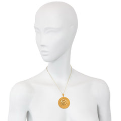 Antique gold pendant, Ernesto Pierret