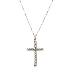 Art Deco pearl cross, France
