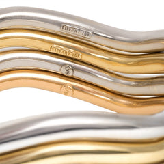 Set of six undulating bangles, Tiffany & Co.