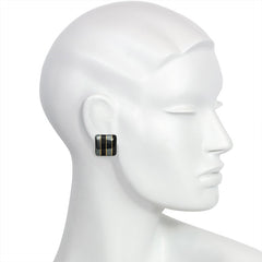 Black jade and hematite earrings, Angela Cummings, Tiffany & Co.