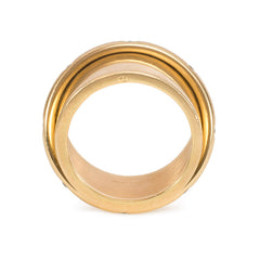 Kinetic gold ring. Dinh Van