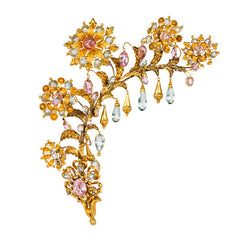 Georgian corsage brooch