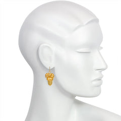 Antique acorn earrnings