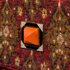 Art Deco silk purse, Cartier, France