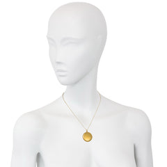Antique circular gold locket