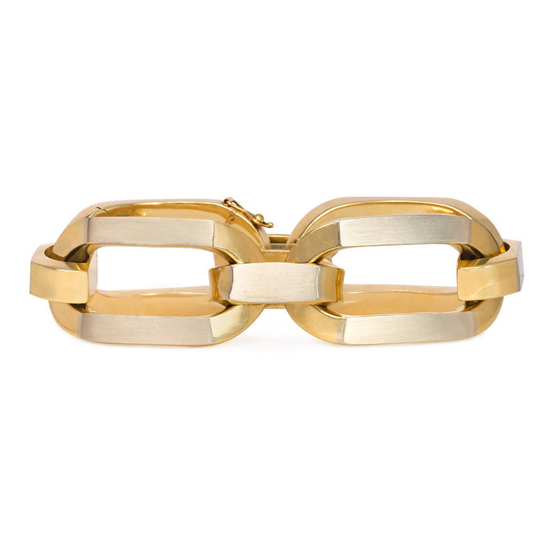 Two-color gold bracelet, Tiffany & Co. West Germany