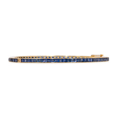 Antique sapphire bangle
