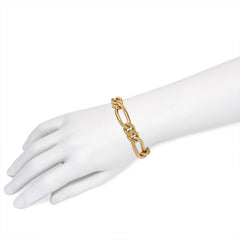 Gold figaro link bracelet, Van Cleef & Arpels
