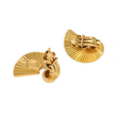 Retro scroll earrings, Cartier