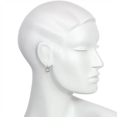 Antique diamond earrings, Austro-Hungary