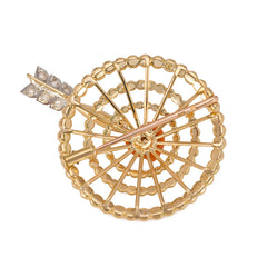 Retro target brooch. Cartier, Paris
