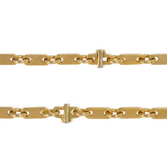 Tablet link chain necklace, Cartier