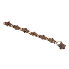 Antique quartz padlock bracelet, Scotland