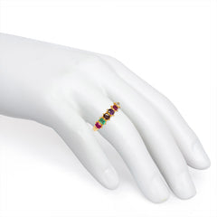 Antique acrostic "Regard" half hoop ring