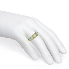 Antique gold and opal ring