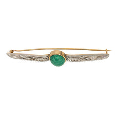 Art Deco Egyptian Revival scarab brooch, Cartier