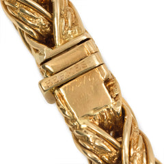 Woven gold necklace, Hermès, France
