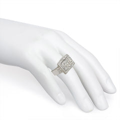 Art Deco diamond arch ring, Boivin