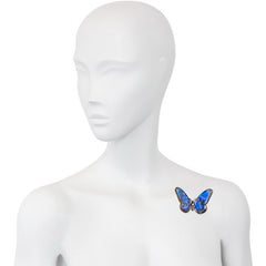 Antique gold and gemset butterfly brooch, Mappin & Webb, London