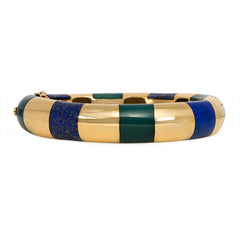 Lapis and green onyx bracelet, Tiffany & Co.
