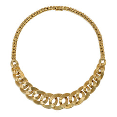 Cartier Paris gold curblink-front necklace