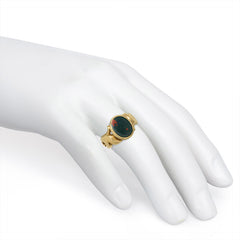 Antique bloodstone ring