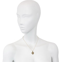 Antique diamond heart locket