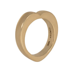 Retro heart ring, Cartier