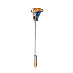 Cartier Art Deco sapphire and citrine nail jabot