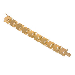 French export Retro gold tank bracelet